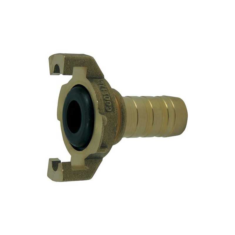 Express coupling with machined fluted shank with collar and seal