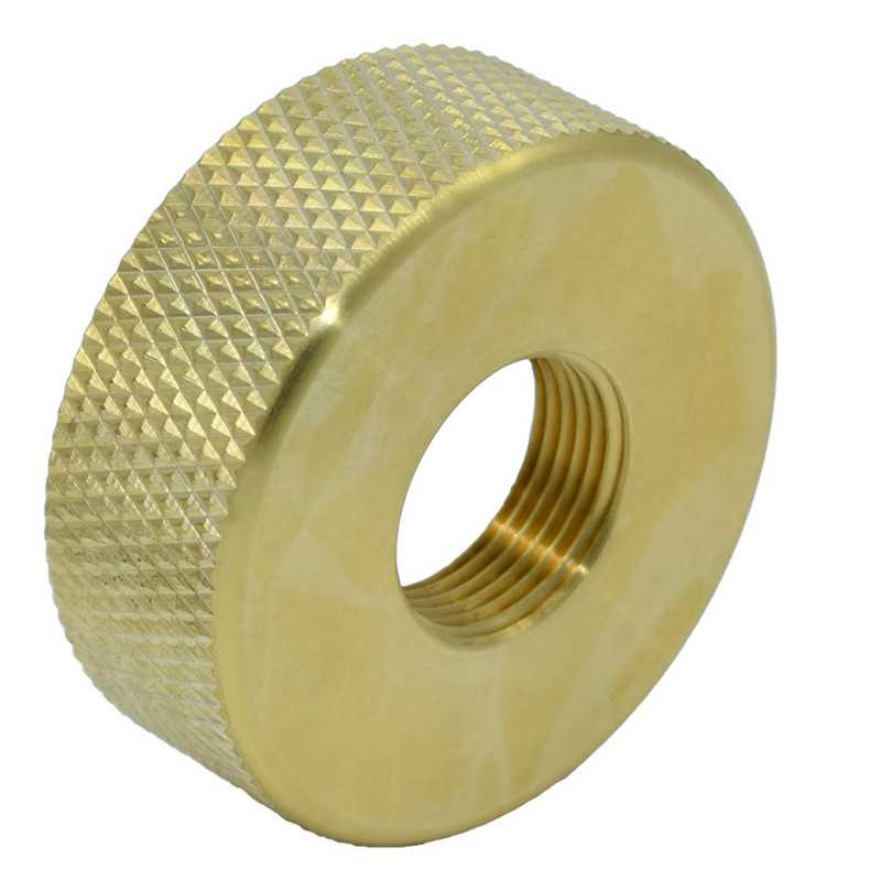 Bouchon femelle S60x6 - femelle 3/4 pouce en laiton