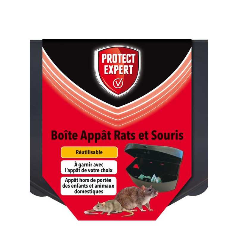 Boite Appât Rats et Souris avec clé de fermeture