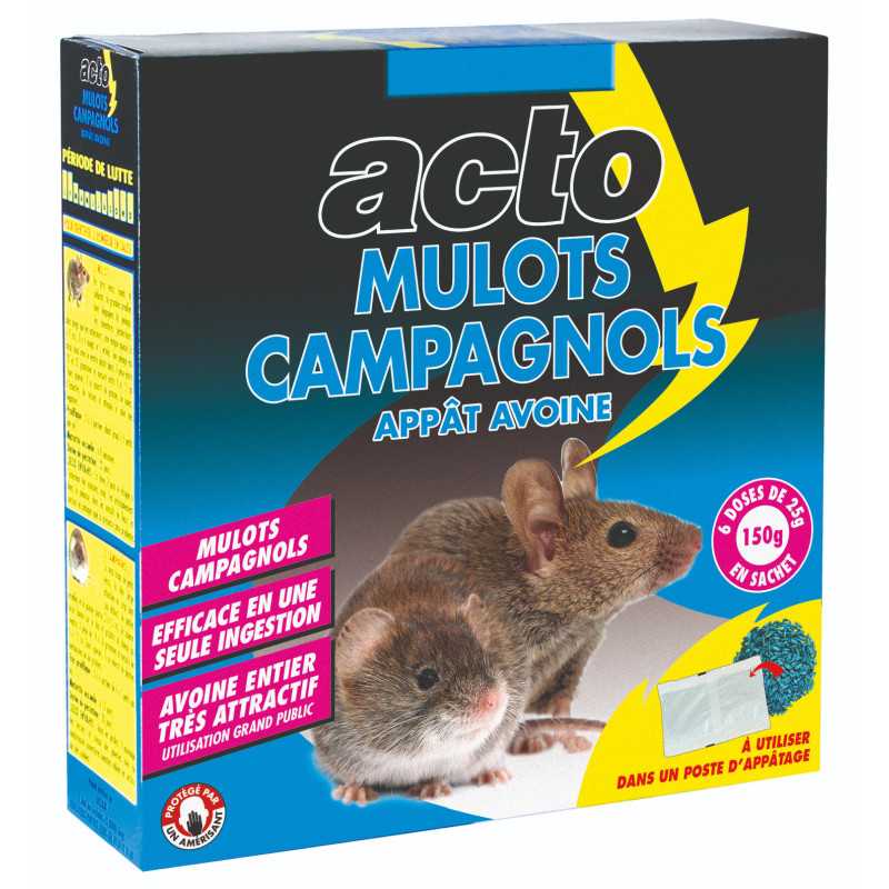 ACTO Vole Mice Oat Bait | Effective rodent control