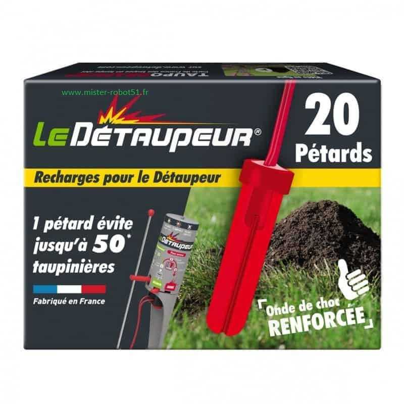 Recharges DETAUPEUR X20 - Piège Anti Taupe Rat Taupier Pro