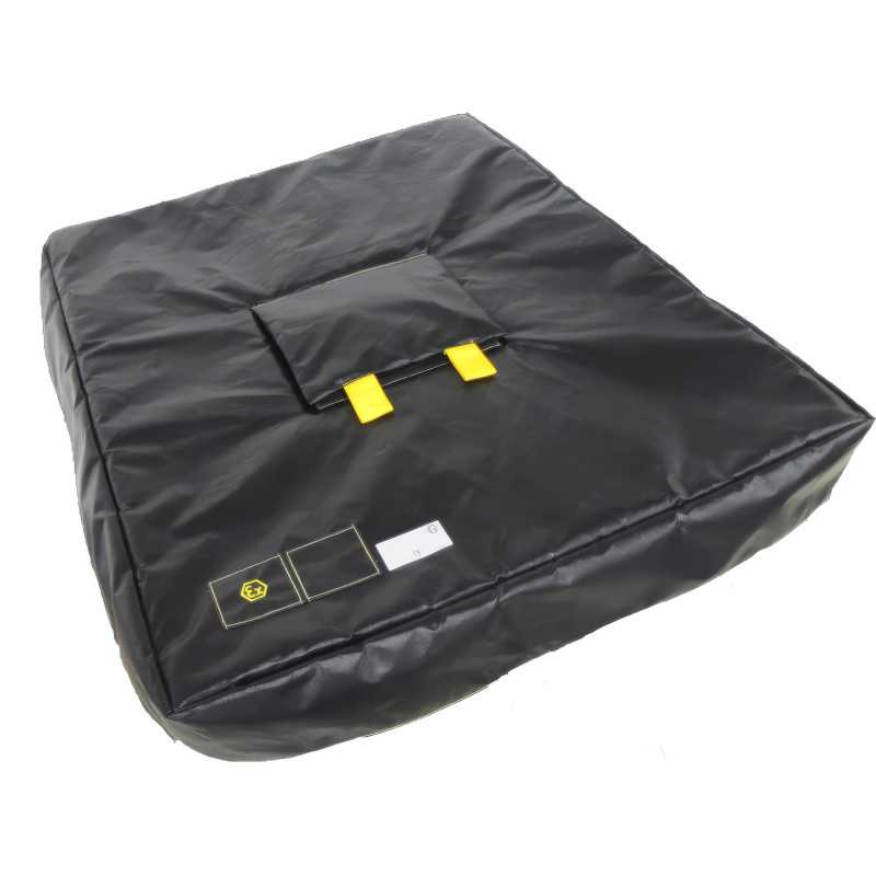 IBC ATEX Insulated Cover LB Series | IP65 Antistatic for 1000L Container