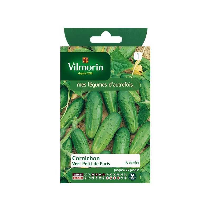 Fiche produit Cornichon vert petit de paris